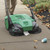 Bissell 31" Battery Powered Triple Brush Push Power Sweeper, 13.2 Gal. Capacity