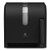 Hygienic Push-paddle Roll Towel Dispenser, 13 X 10 X 14.4, Black