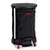 Premium Step-on Linen Hamper Bag, 30 Gal, 13.38w X 19.88d X 29.25h, Nylon, Black