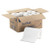 Hardwound Paper Towel Roll, Nonperforated, 9 X 400ft, White, 6 Rolls/carton