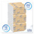 Multi-fold Towels, Absorbency Pockets, 9 2/5 X 9 1/5, White, 250 Sheets/pack