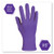 Purple Nitrile Exam Gloves, Purple