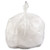 High-density Commercial Can Liners Value Pack, 33 Gal, 14 Microns, 33" X 39", Clear, 250/carton