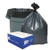 Can Liners, 56 Gal, 1.55 Mil, 43" X 48", Gray, 50/carton