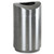 Eclipse Open Top Waste Receptacle, Round, Steel, 30 Gal, Stainless Steel