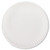 White Paper Plates, 9" Dia, 100/pack, 10 Packs/carton
