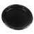 Hi-impact Plastic Dinnerware, Plate, 10" Dia, Black, 500/carton