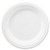 Classic Paper Plates, 6.75" Dia, White, 125/pack, 8 Packs/carton