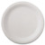 Classic Paper Dinnerware, Plate, 9.75" Dia, White, 125/pack, 4 Packs/carton