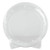 Designerware Plates, Plastic, 6" Dia, Clear, 18/pack, 10 Packs/carton