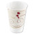 Symphony Design Wax-coated Paper Cold Cup, 7 Oz, Beige/white, 100/sleeve, 20 Sleeves/carton