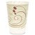 Symphony Design Wax-coated Paper Cold Cup,  9 Oz, Beige/white, 100/sleeve, 20 Sleeves/carton