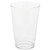 Classic Crystal Plastic Tumblers, 12 Oz, Clear, Fluted, Tall, 20 Pack, 12 Packs/carton