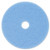 3M Hi-Performance Burnish Pad 3050, 20" Diameter, Sky Blue, 5/Carton