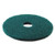 Boardwalk Heavy-Duty Scrubbing Floor Pads, 16" Diameter, Green