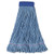 Super Loop Wet Mop Head, Cotton/synthetic Fiber, 5" Headband, X-large Size, Blue, 12/carton