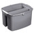 Double Utility Pail, 17qt, Gray