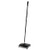 Rubbermaid Floor and Carpet Sweeper, 44" Handle, Black/Gray