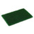 Medium Duty Scouring Pad, 6 X 9, Green, 10/pack, 6 Packs/carton