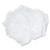 New Bleached White T-shirt Rags, Multi-fabric, 25 Lb Polybag