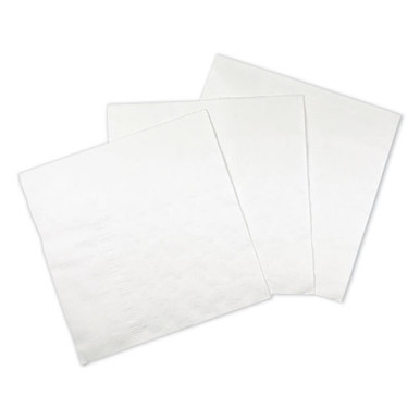 1/8-Fold Dinner Napkins, 2-Ply, 15 in. x 17 in., White, 300/Pack, 10  Packs/Carton