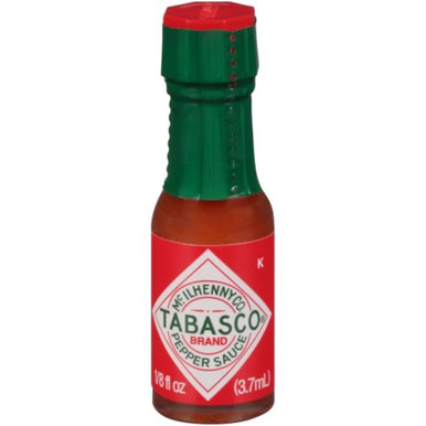 tabasco様 Tabasco Miniature Pepper Hot Sauce, 0.125 Fluid Ounce, 144 Per Case