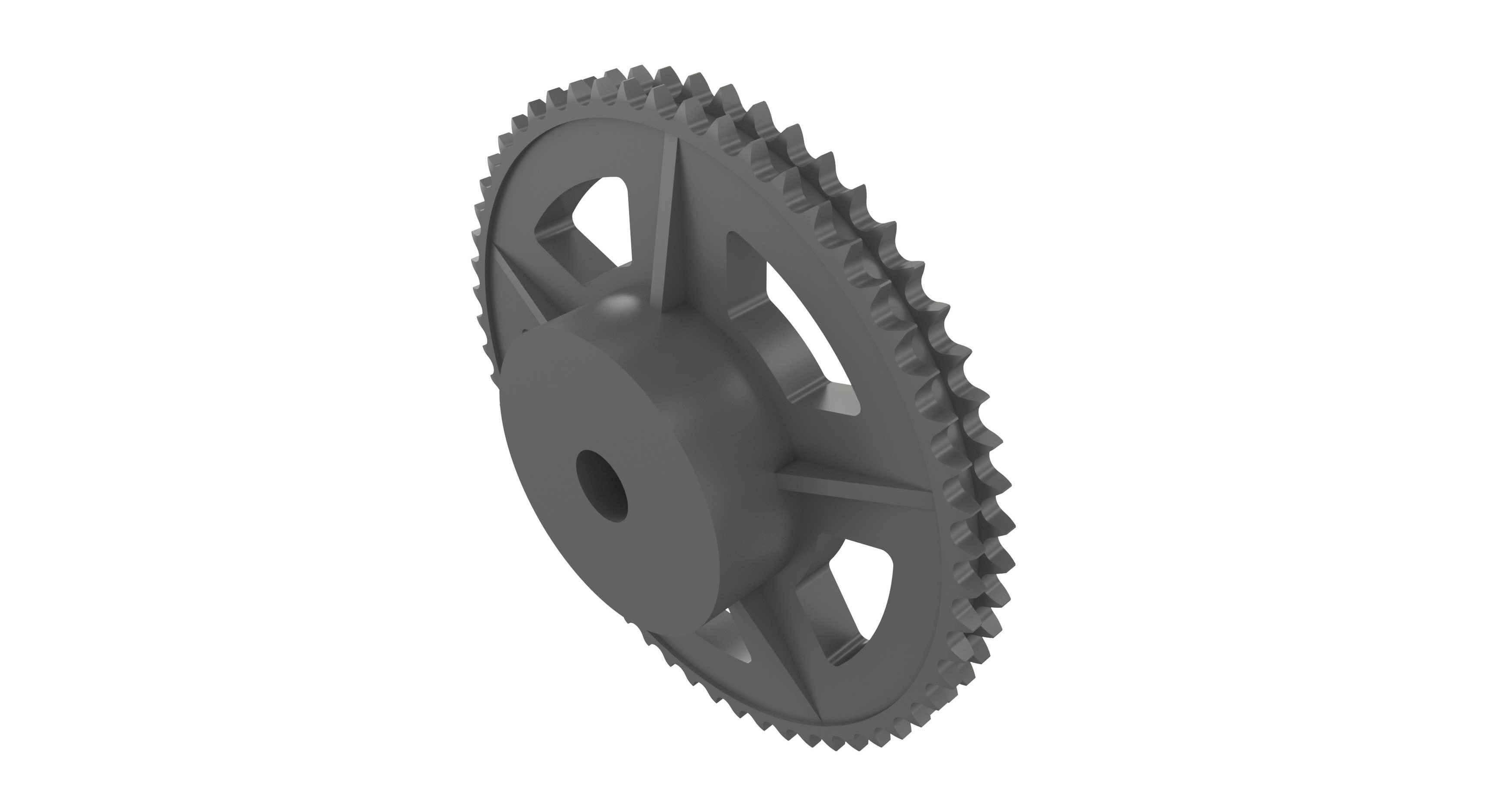 PIGNONE GHISA DOPPIO 1"1/2X1"