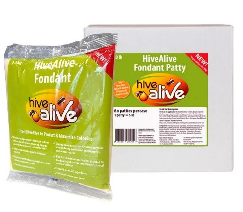 HiveAlive Fondant Patty, Nuc Size - 1.5lb