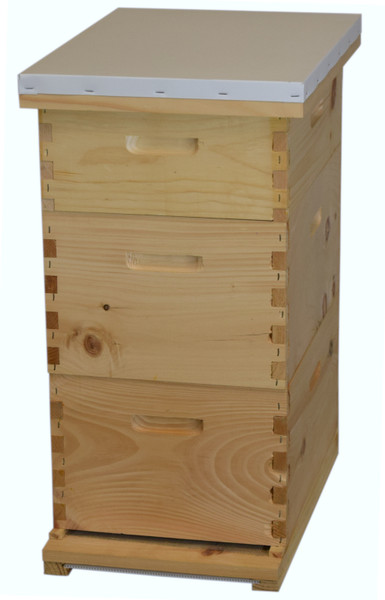 10 Frame Double Deep Hive Kit with Super