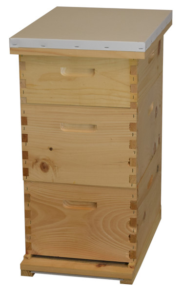 8 Frame Double Deep Hive Kit with Super