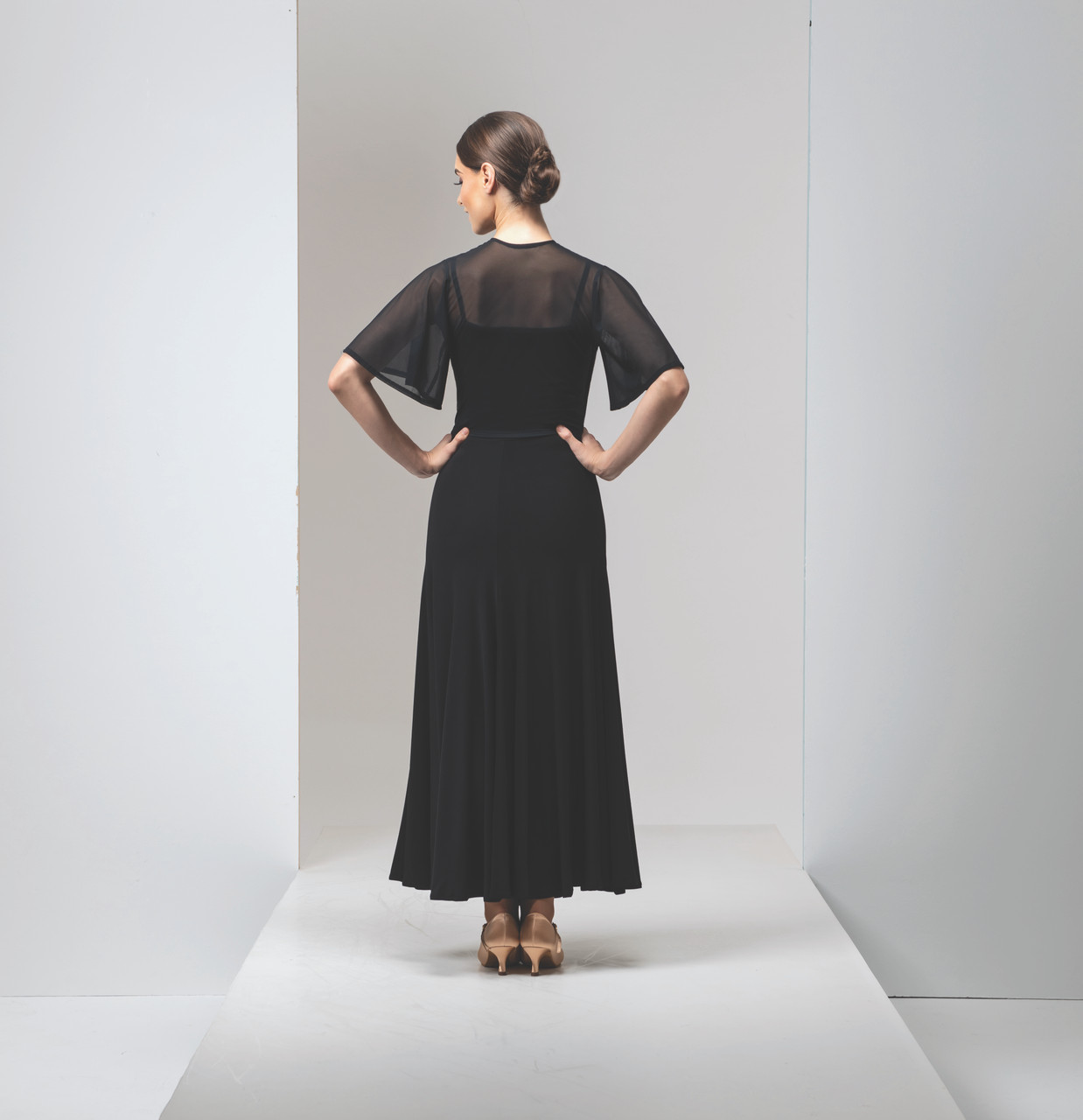 black ballroom dresses