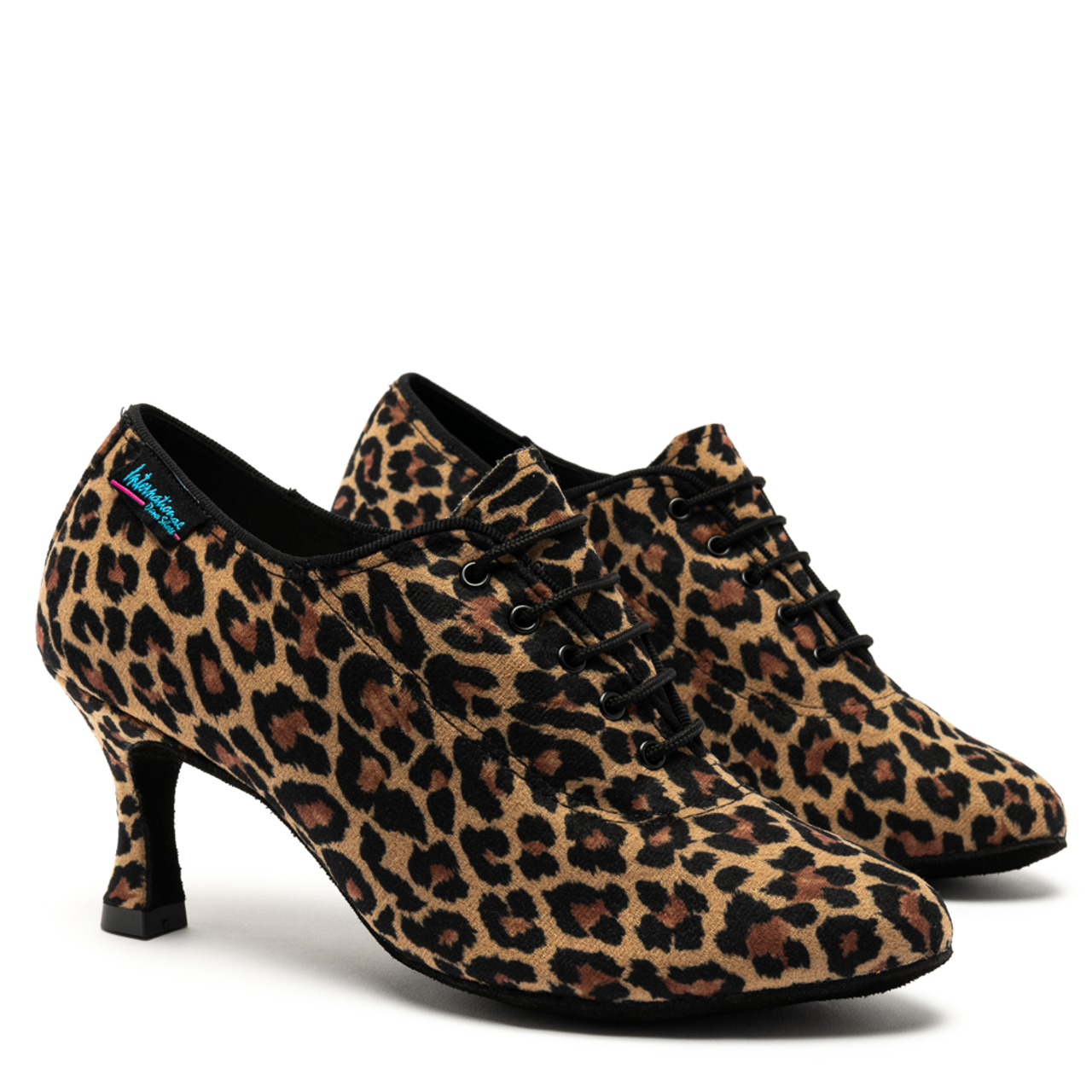 International Dance Shoes | Ladies Practice & Teaching Dance Shoes Online,  UK | Bespoke Roxy - Leopard