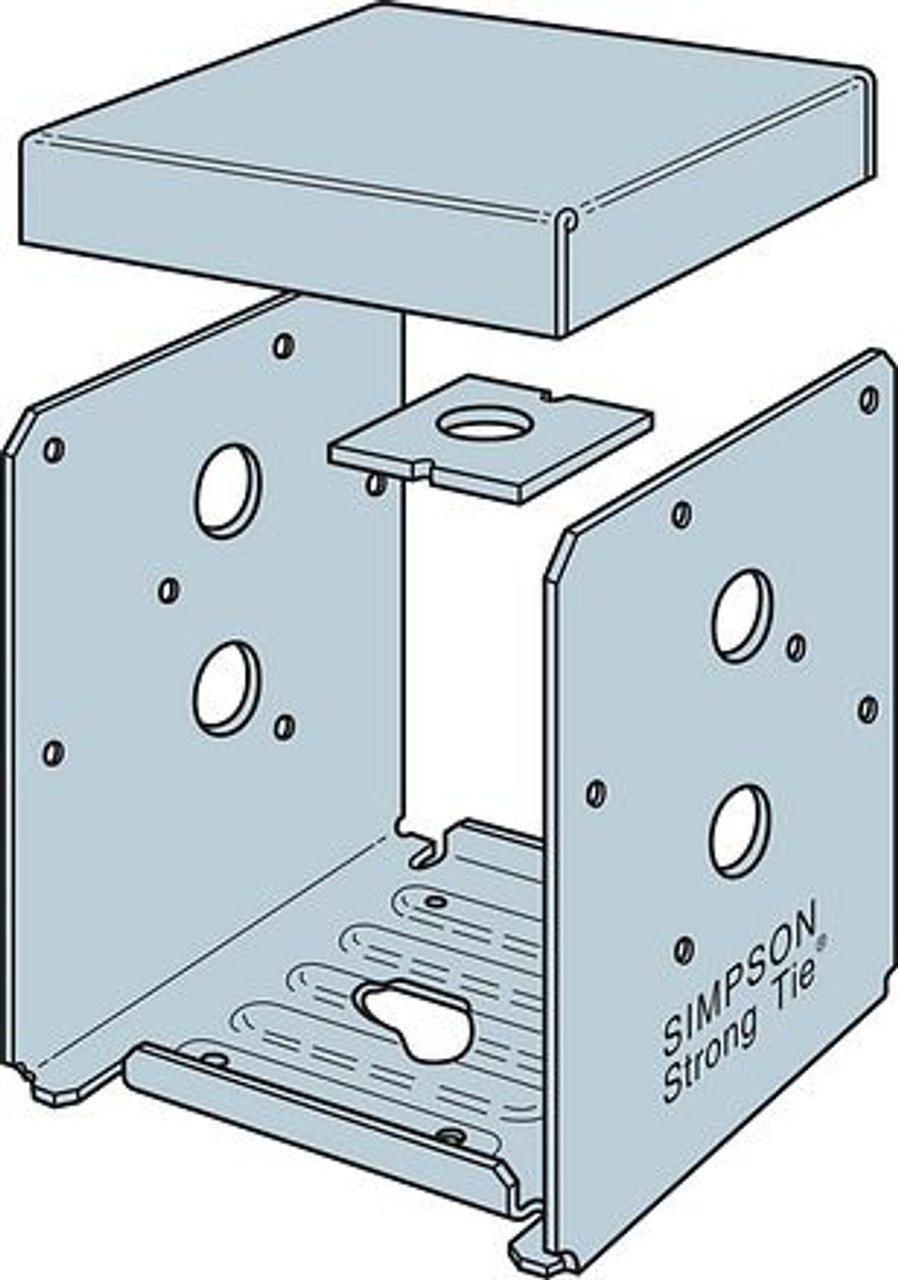 ABU5-5Z Adjustable Post Base