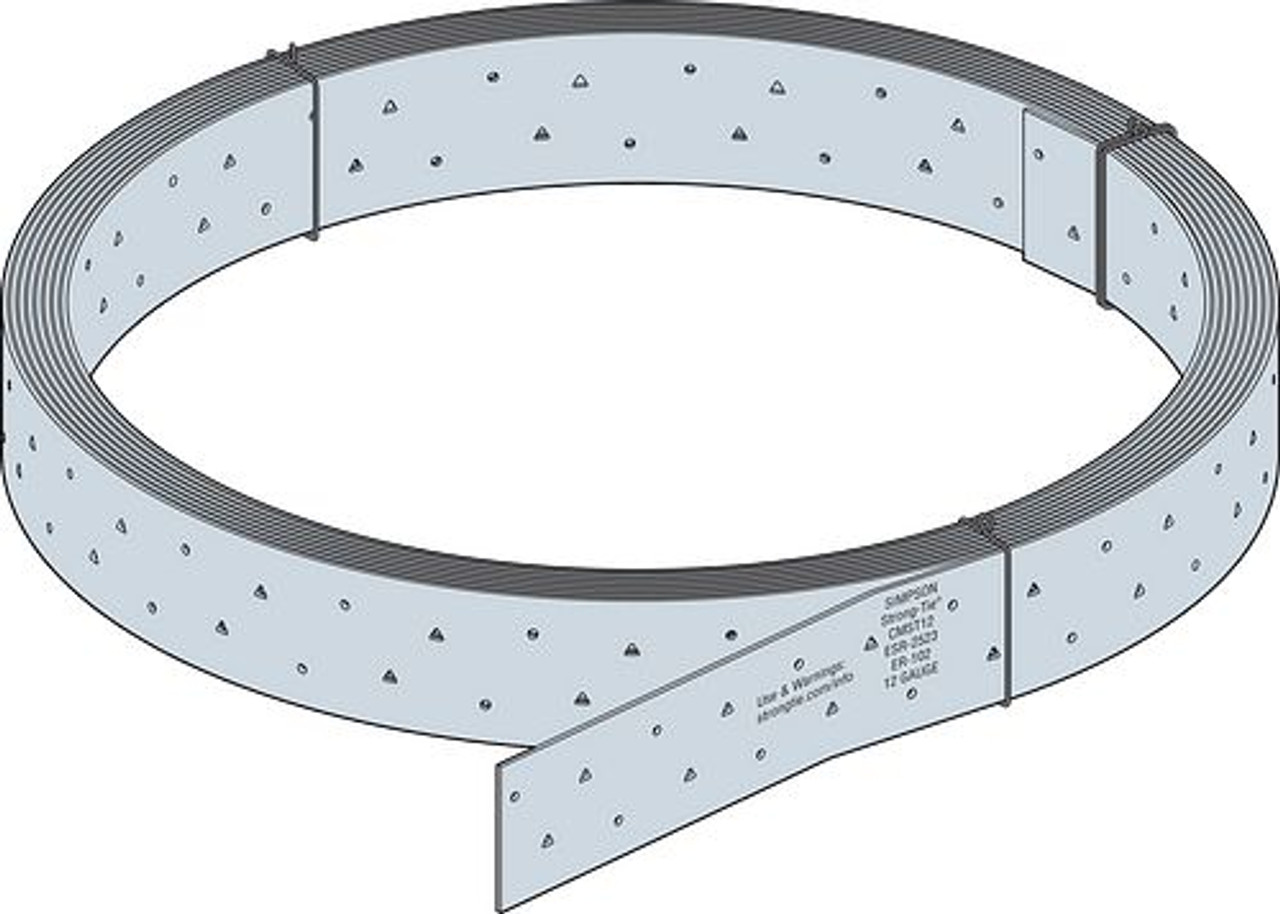 CMST12 Coiled Medium Strap Tie (40 Ft. Pack)