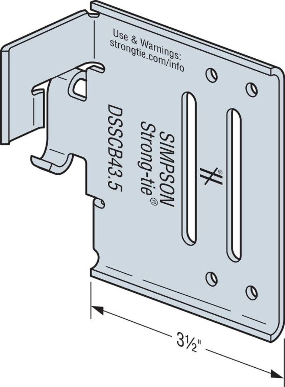 Amazon.com: Simpson Strong Tie DPT5Z ZMAX Galvanized 14