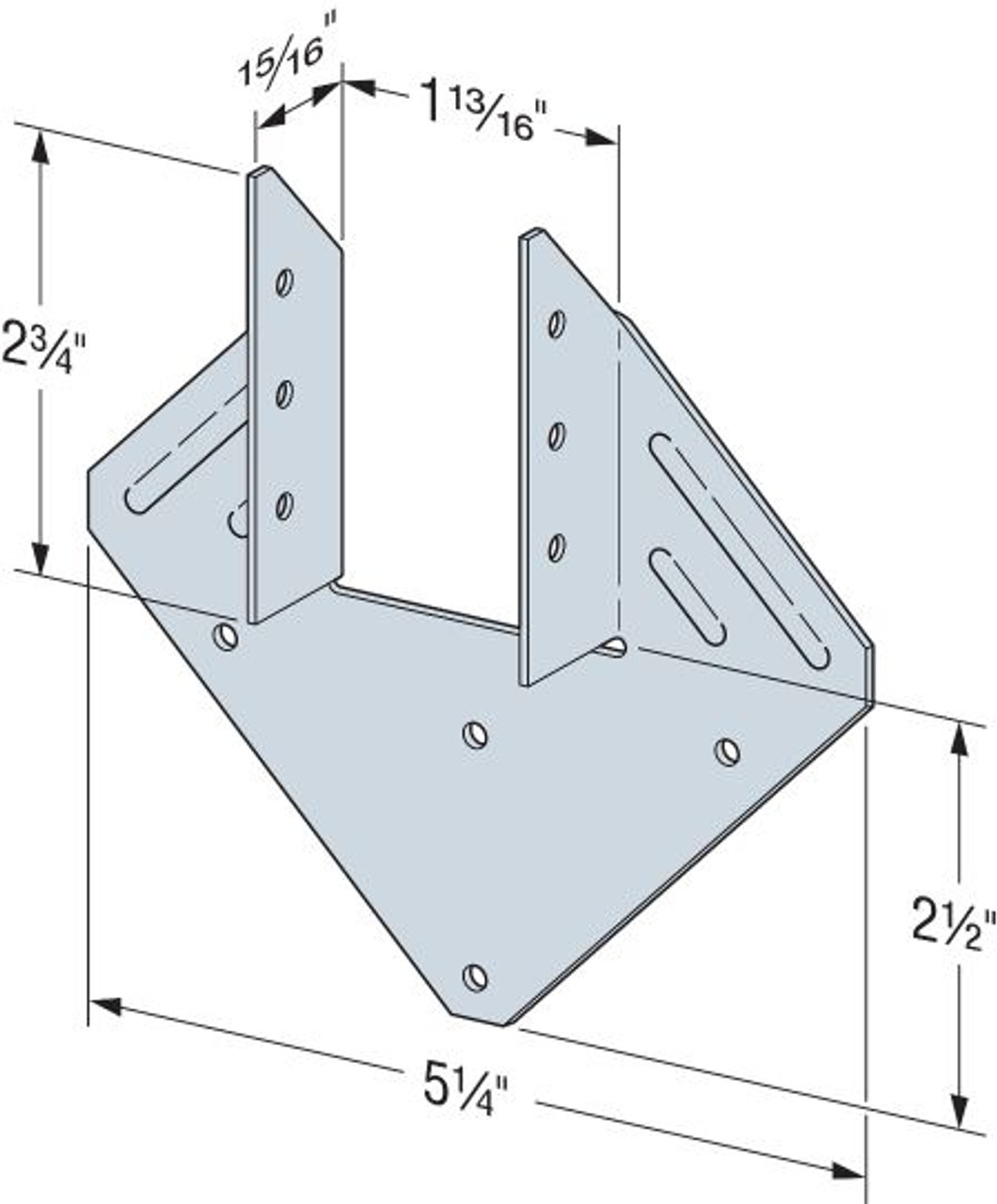 H1.81Z Hurricane Tie (Carton of 50pcs)
