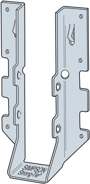 LUS28Z Light-Capacity U-Shaped Hanger with Double-Shear Nailing