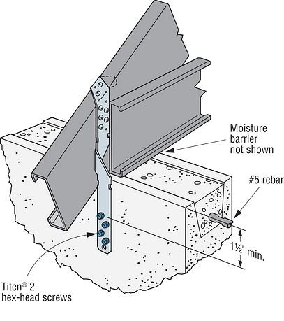 MTSM16 Medium Twist Strap for Masonry