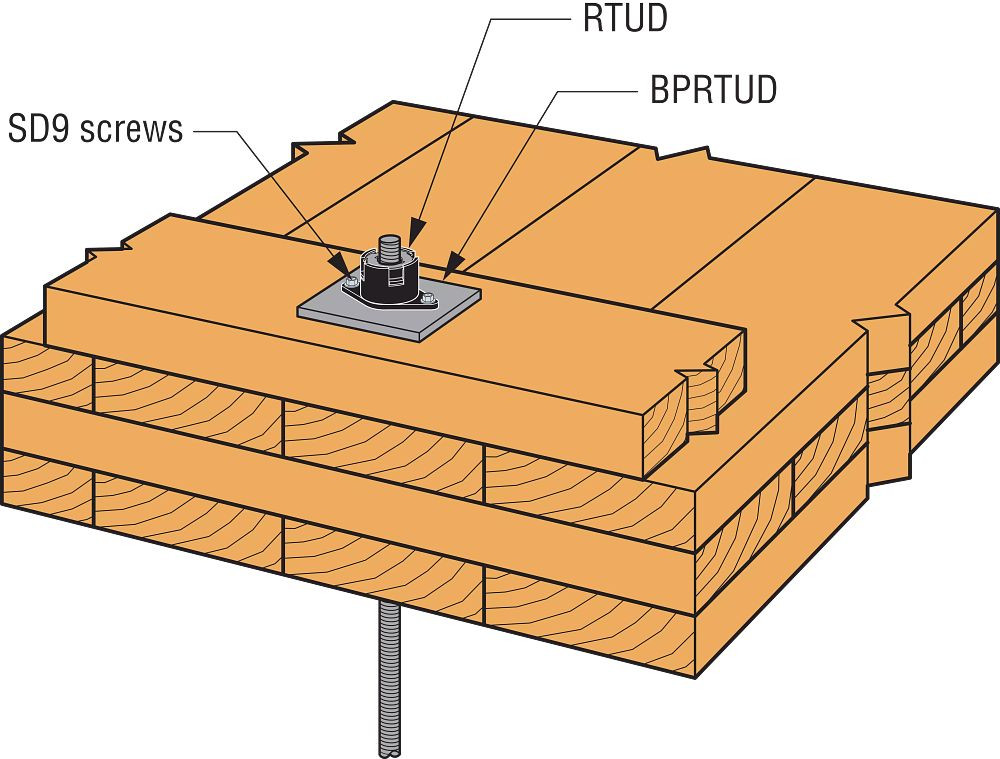 BPRTUD5-6B Bearing Plate