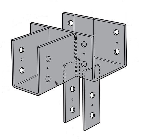 その他 TSE SATCOM CCT CCT666 Column Cap “T” Configuration