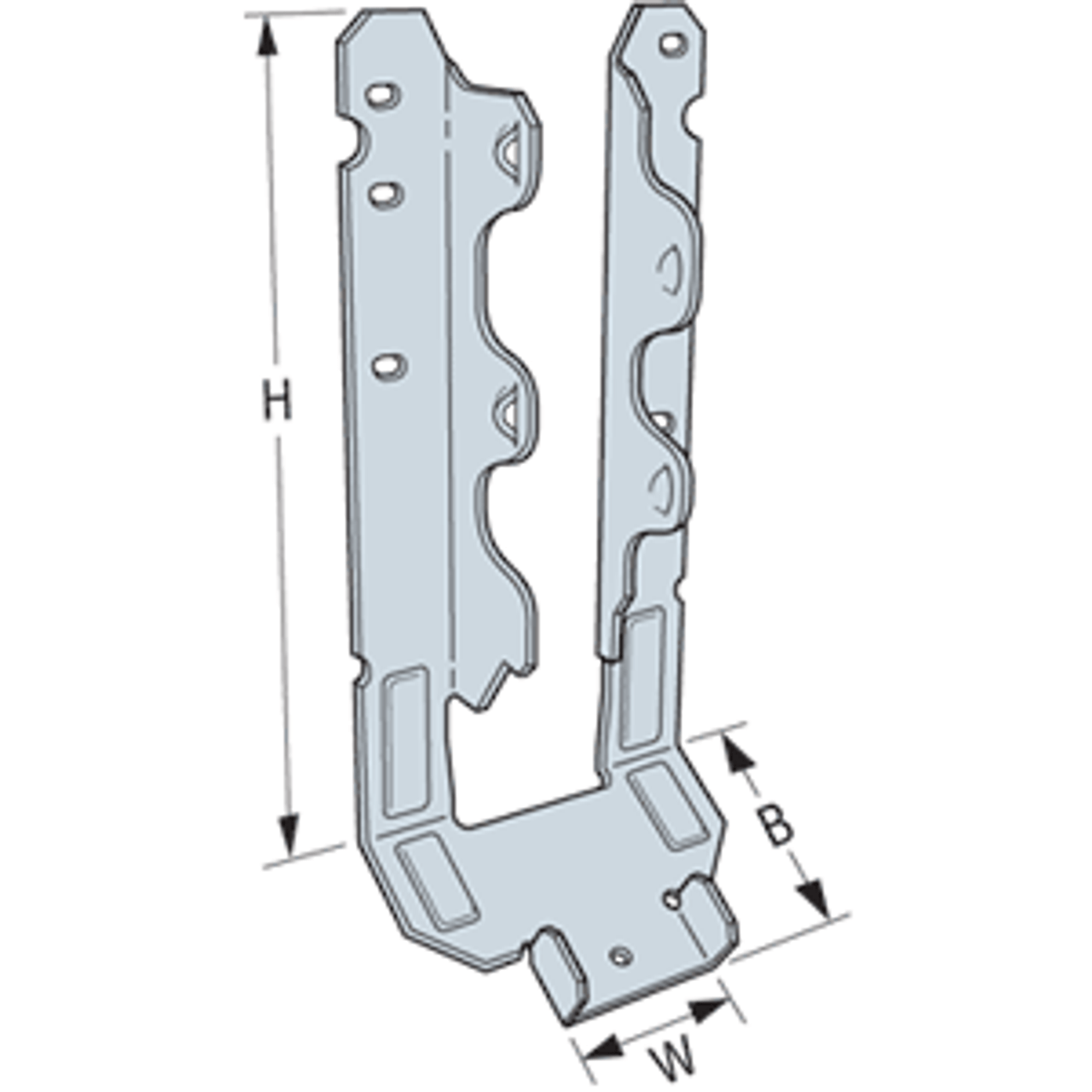 LRU28Z Rafter Hanger