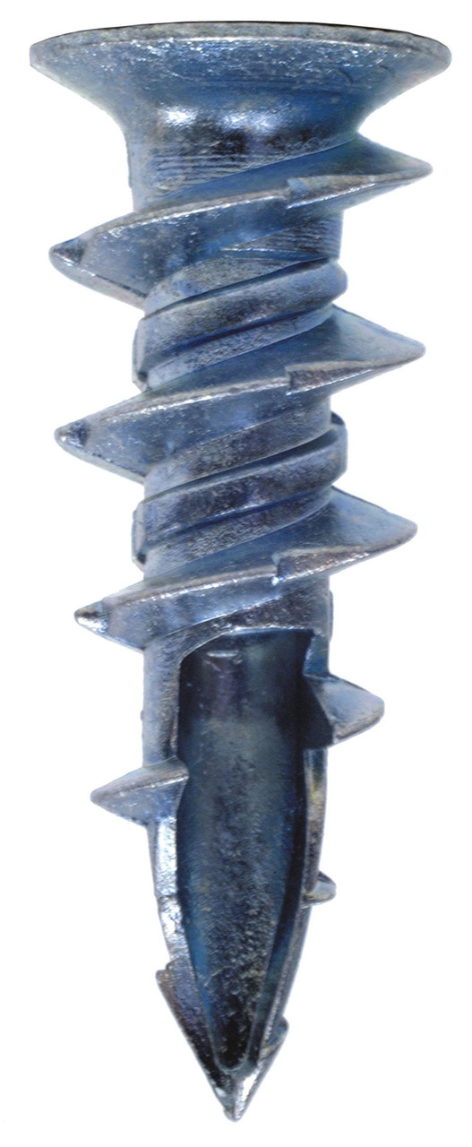 SWZ08L-R100 Sure Wall Drywall Anchor - Zinc No Screws (Pack of 100pcs)