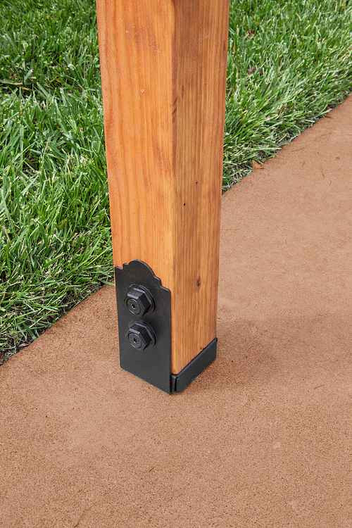 APB44R Adjustable Post Base Rough w/ Fasteners