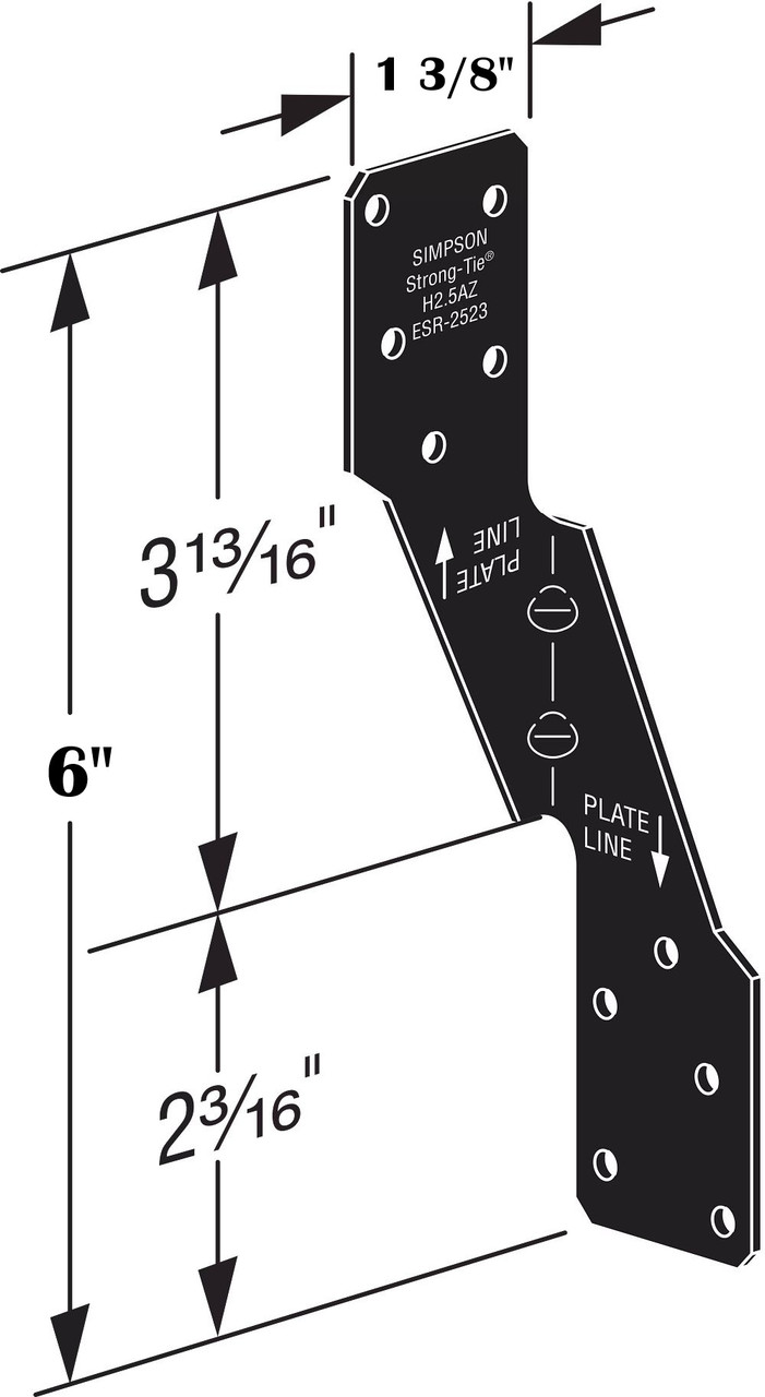H2.5APC Hurricane Tie