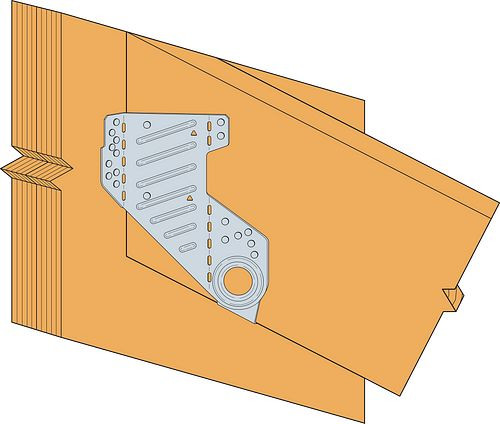 LSSR210Z Slopeable/Skewable Rafter Hanger
