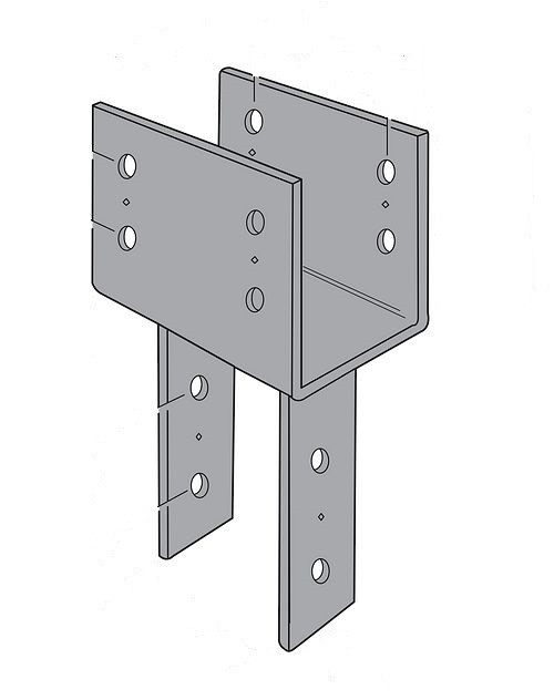 CC66x Column Cap (W1=4.5 W2=7.5) Ostock