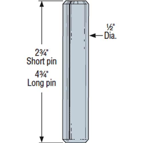 CJTPS Concealed Joist Tie Spare Pins (Carton of 10pcs)