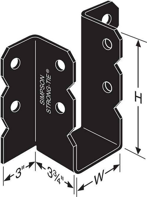 OU46 Ornamental Joist Hanger
