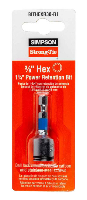 BITHEXR38-R1 Driver Power Bit (Pack of 1pc)