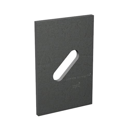 BPS 5/8-6HDG Bearing Plate Slotted Hole